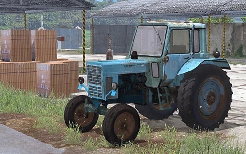 MTZ 80 RUSTY OLD 2WD
