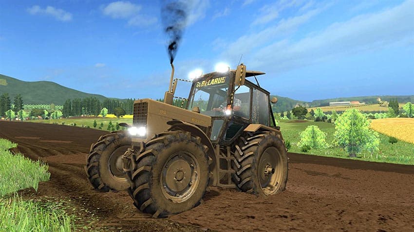 MTZ 82.1 Belarus Red