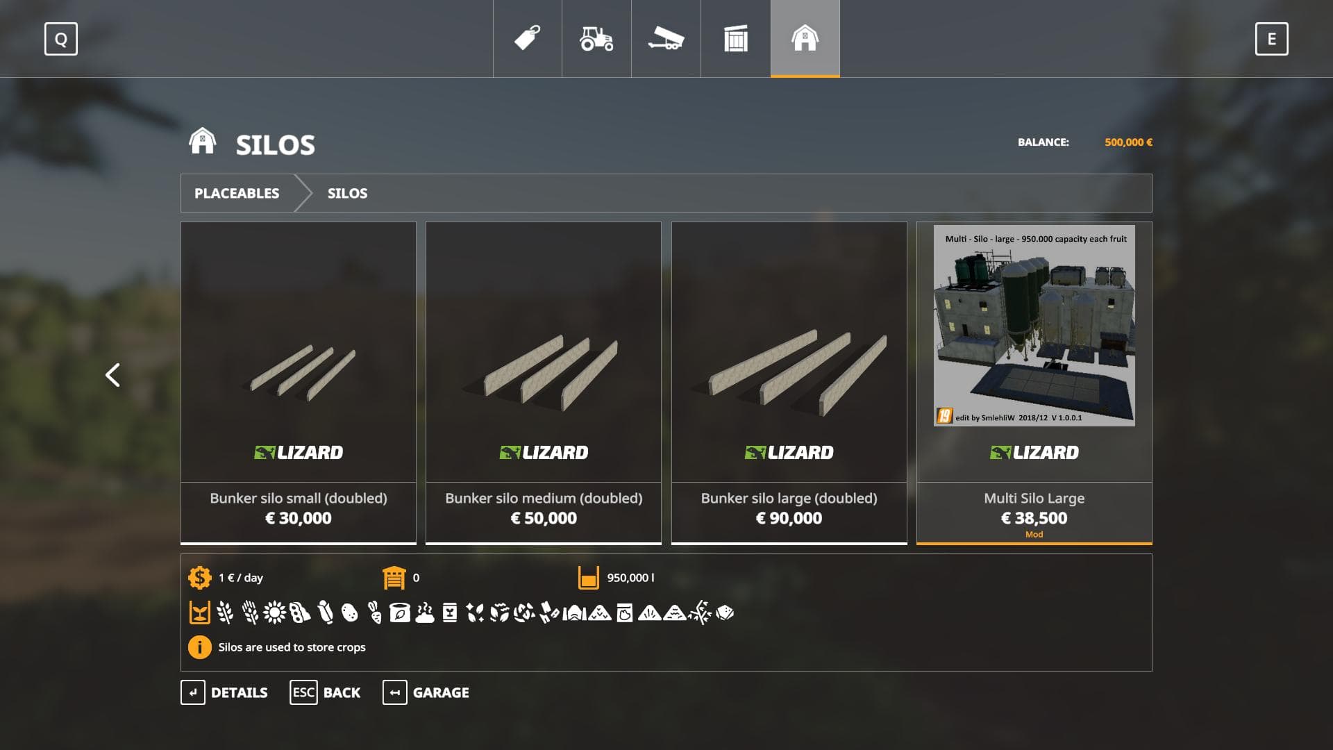 MULTI SILO NEW BUILT 950K FARMSILO