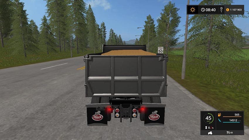 Mack B-61 tipper