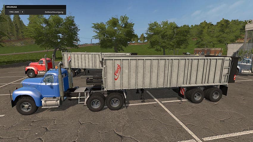 Mack Truck und Trailer Set