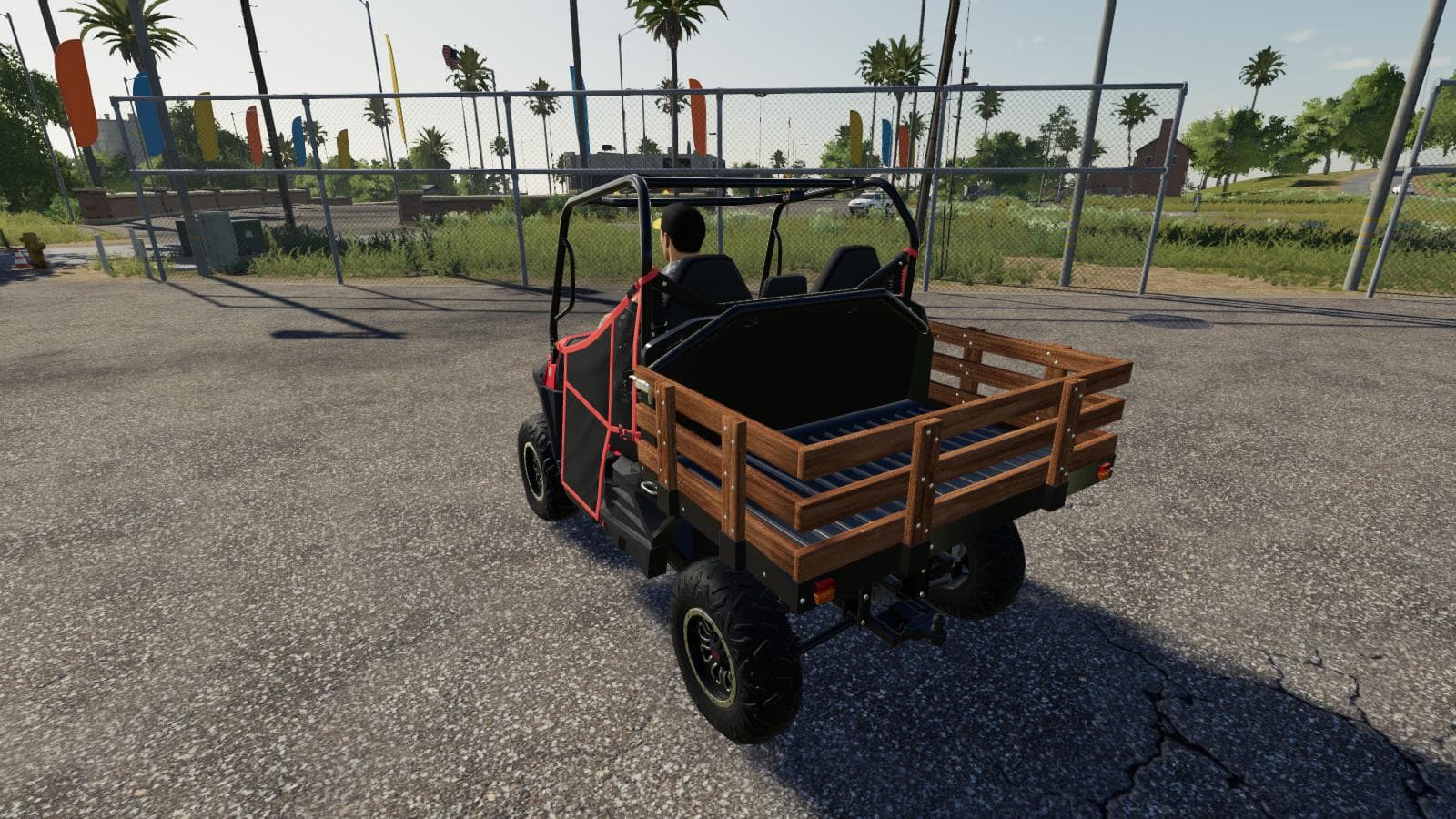 Mahindra Retriever Wooden Stake Bed