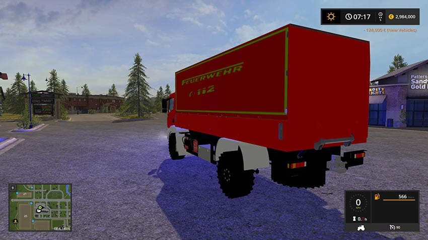Man firefighter vehicle GW-L