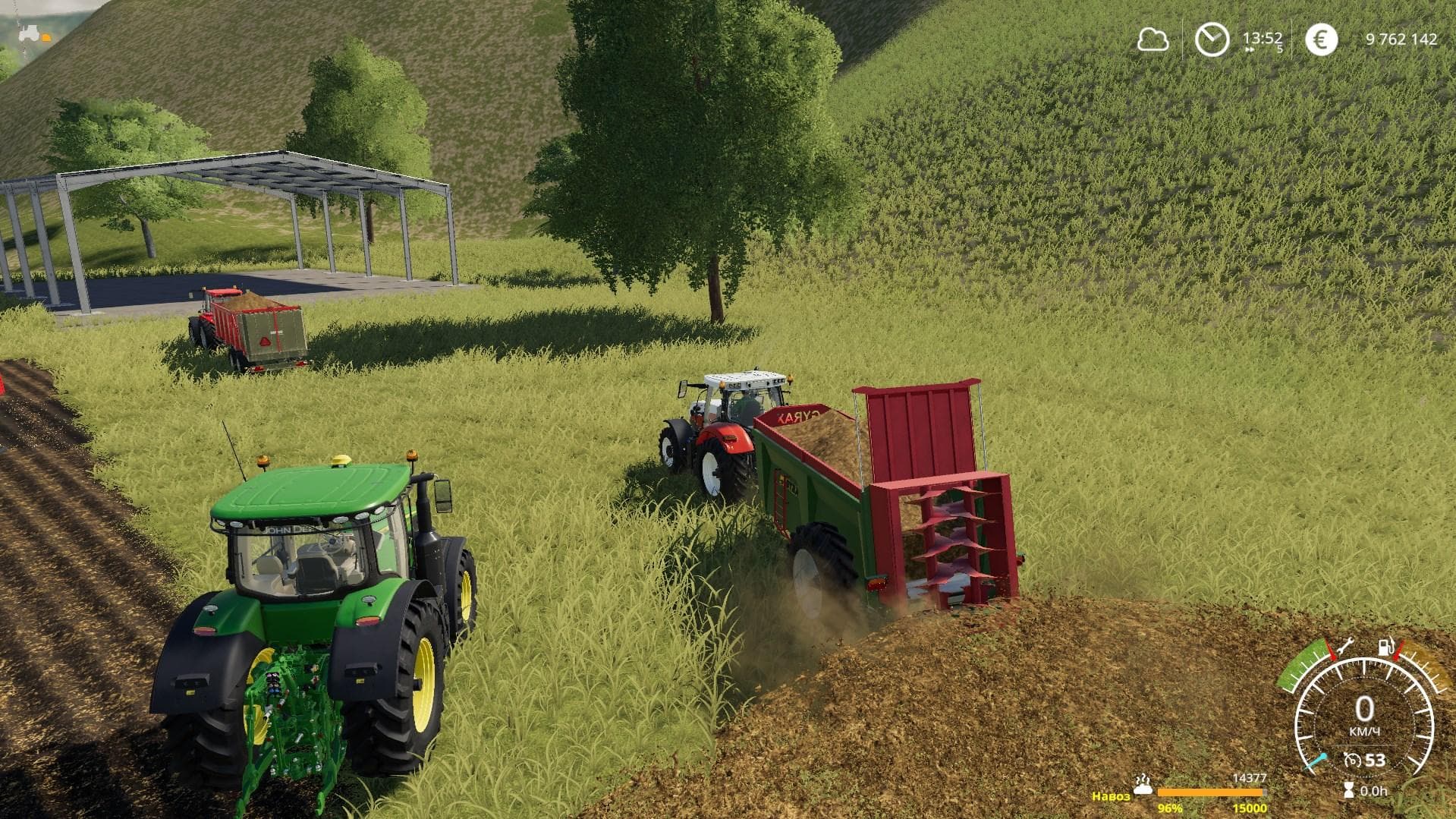 Manure spreader Gyrax EBMX 155