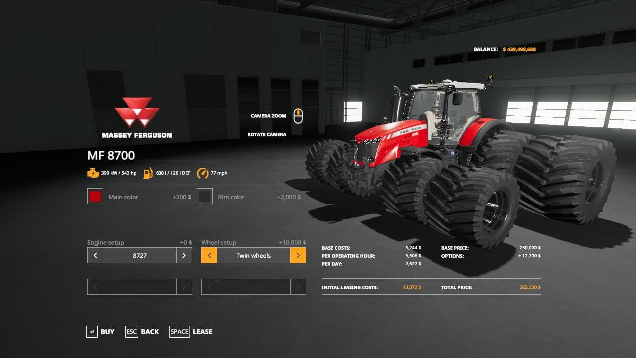 Massey Ferguson 8700 VE