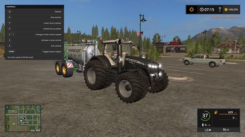 Massey Ferguson 8737 Black Edition