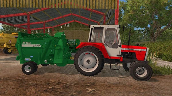 McHale C460 Straw Blower And Bale Feeder