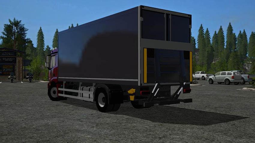 Mercedes Benz Antos 2040 case with accessories
