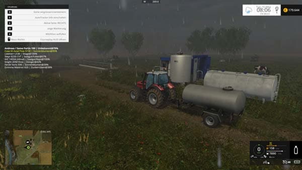 Milk barrel