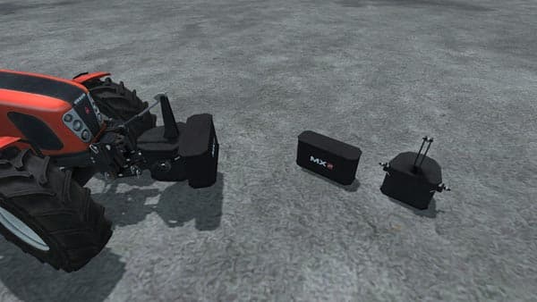 Mx pack weights