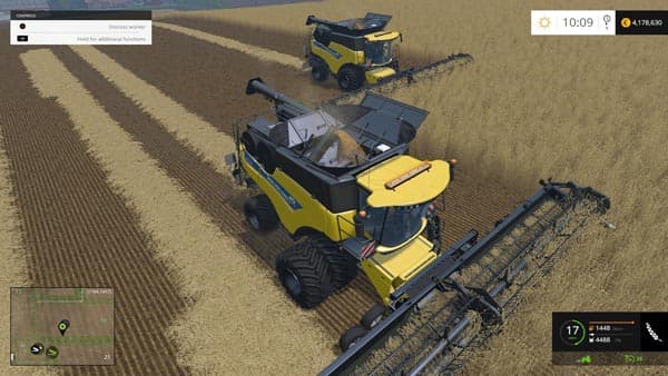 NEW HOLLAND CR1090 DYNAMIC FRONT TWIN WHEELS