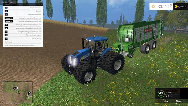 NEW HOLLAND TG 285