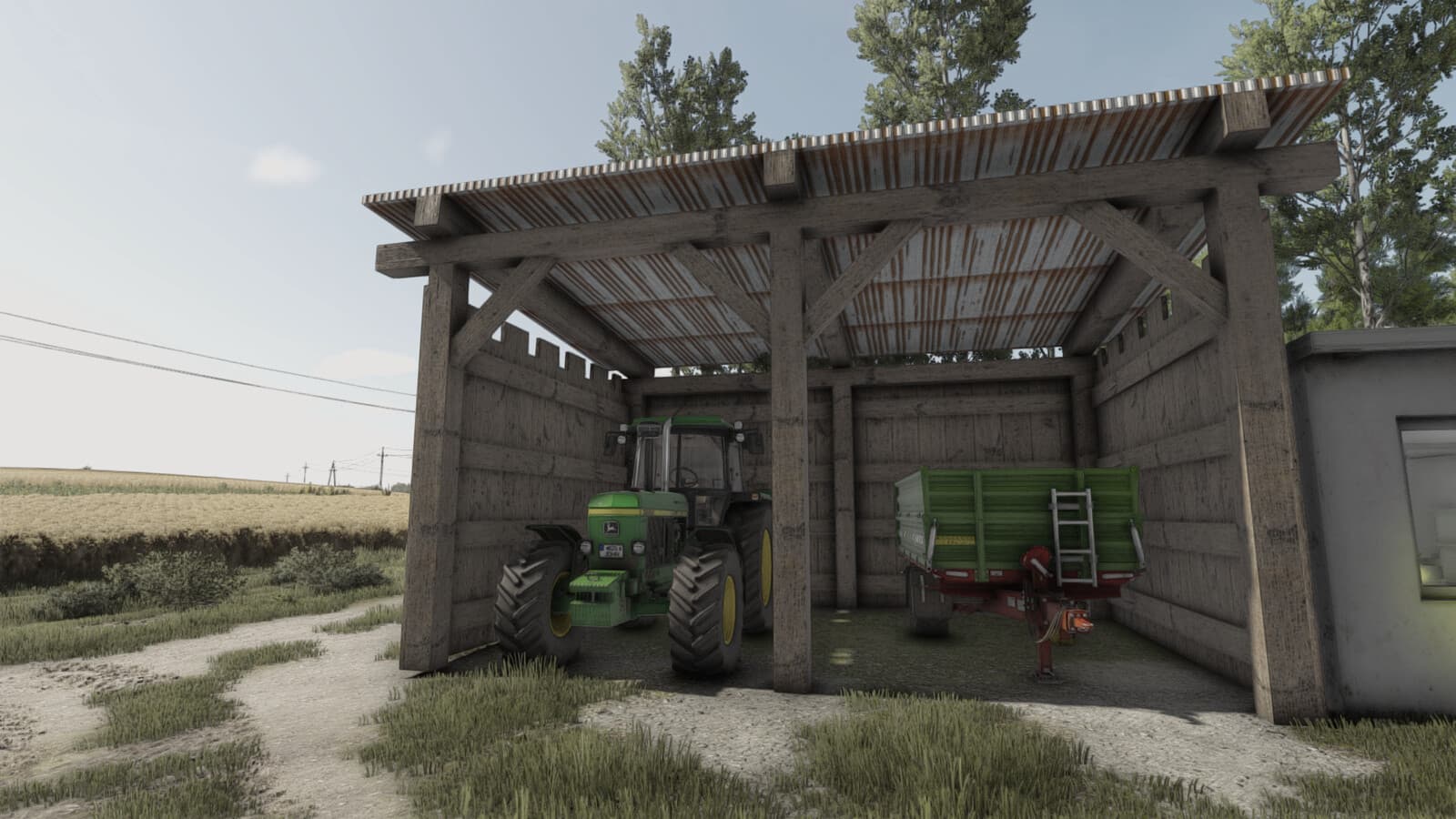 New Wooden Shed