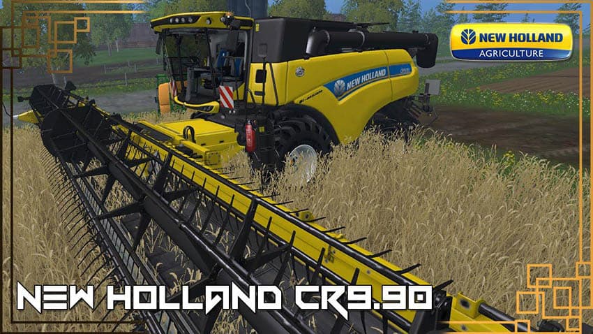 New Holland CR9.90 Yellow