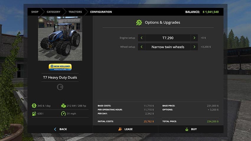 New Holland T7 Dual Wheels
