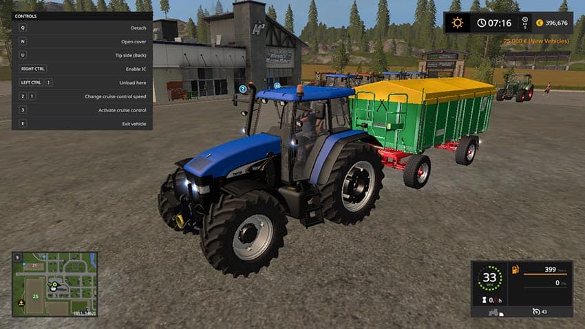 New Holland TM 175/190 DH
