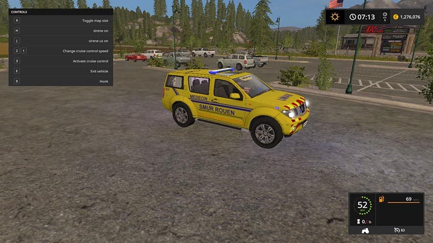 Nissan Pathfinder vlm samu