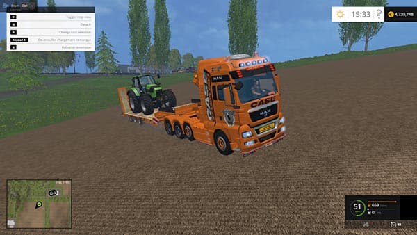 PACK LIVRAISON CASE MAN AND REMORQUE TFSG