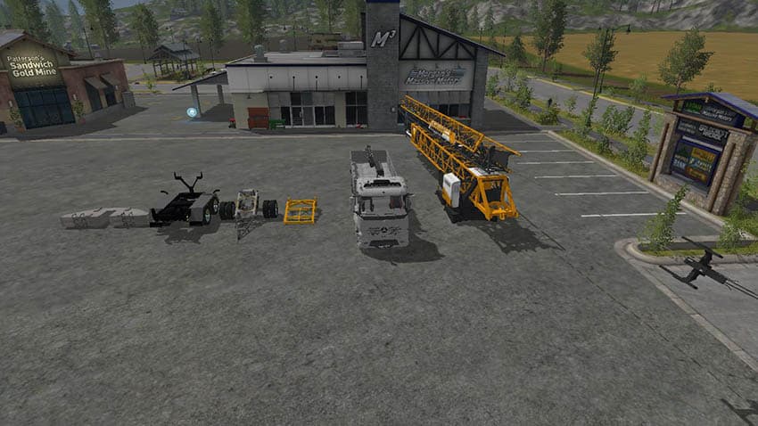 Pack Liebherr 81K et mercedes Antos