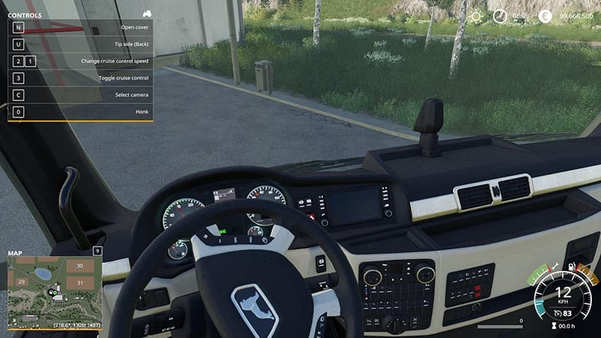 Pack dump trucks with trailers