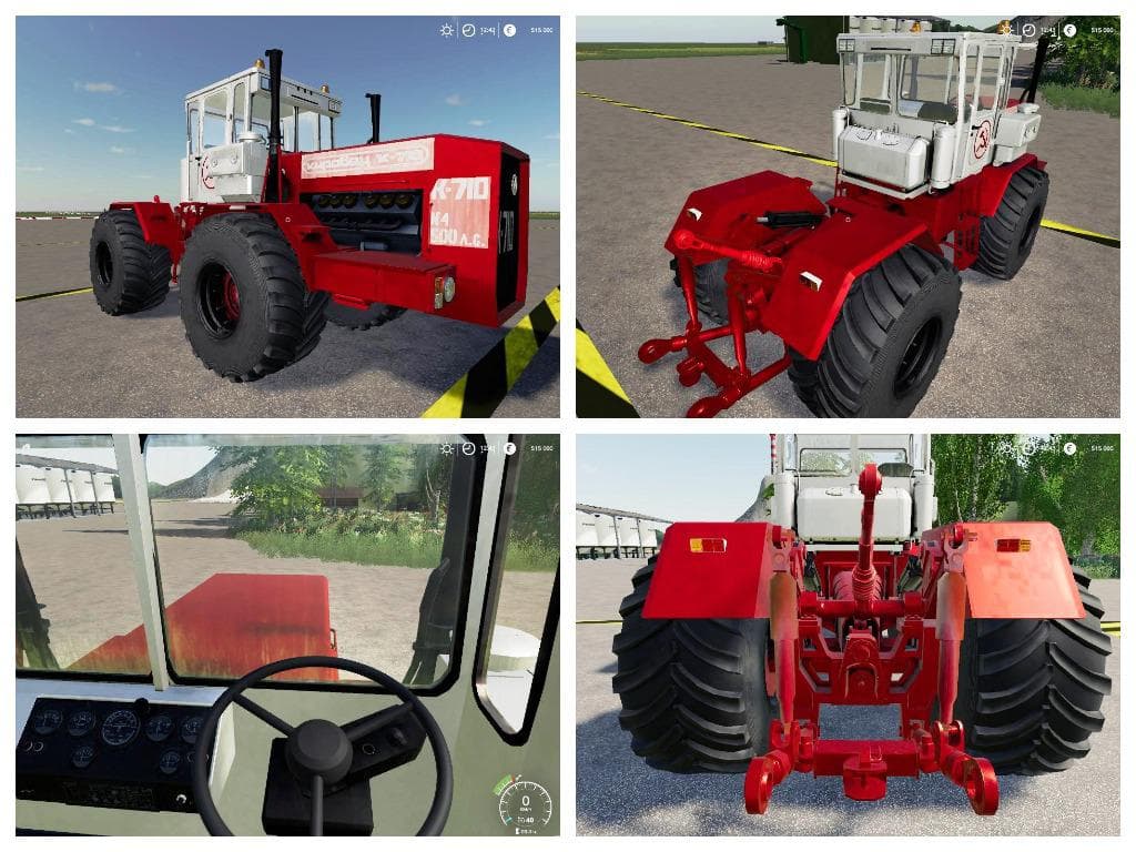 Pack powerful tractors