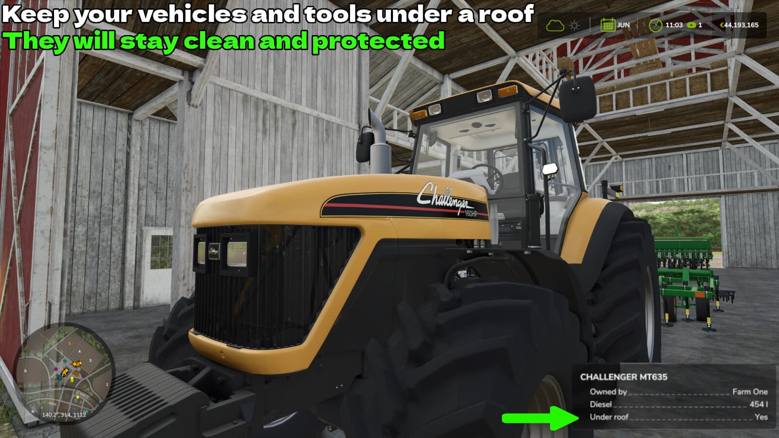 Park It Under A Roof