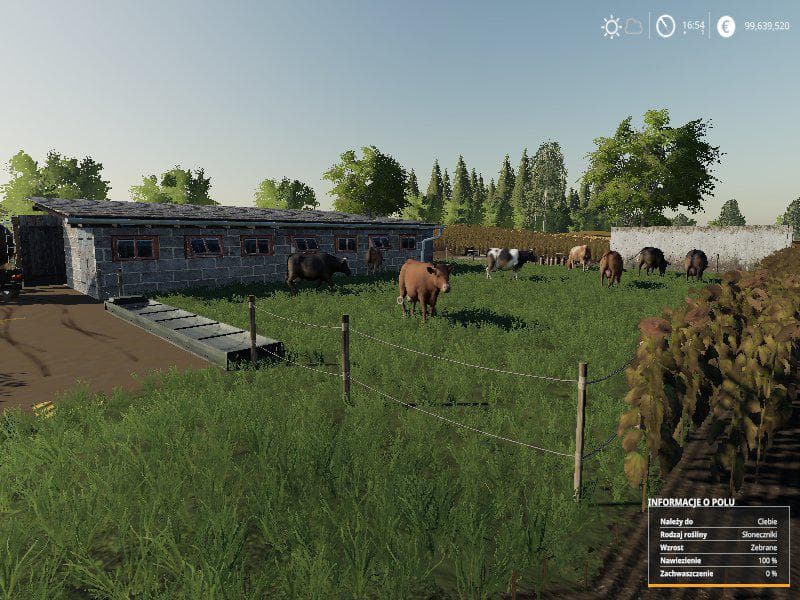 Pastwisko dla krow PLACEABLE