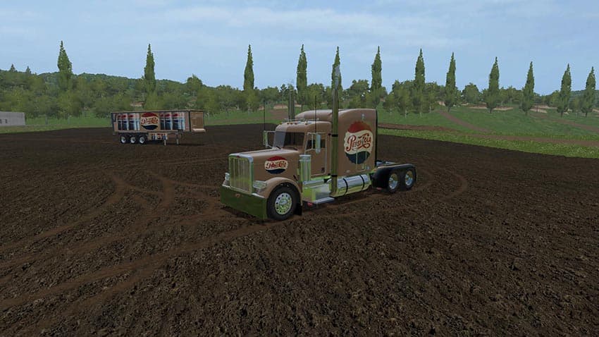 Pepsi Cola Truck & Trailer