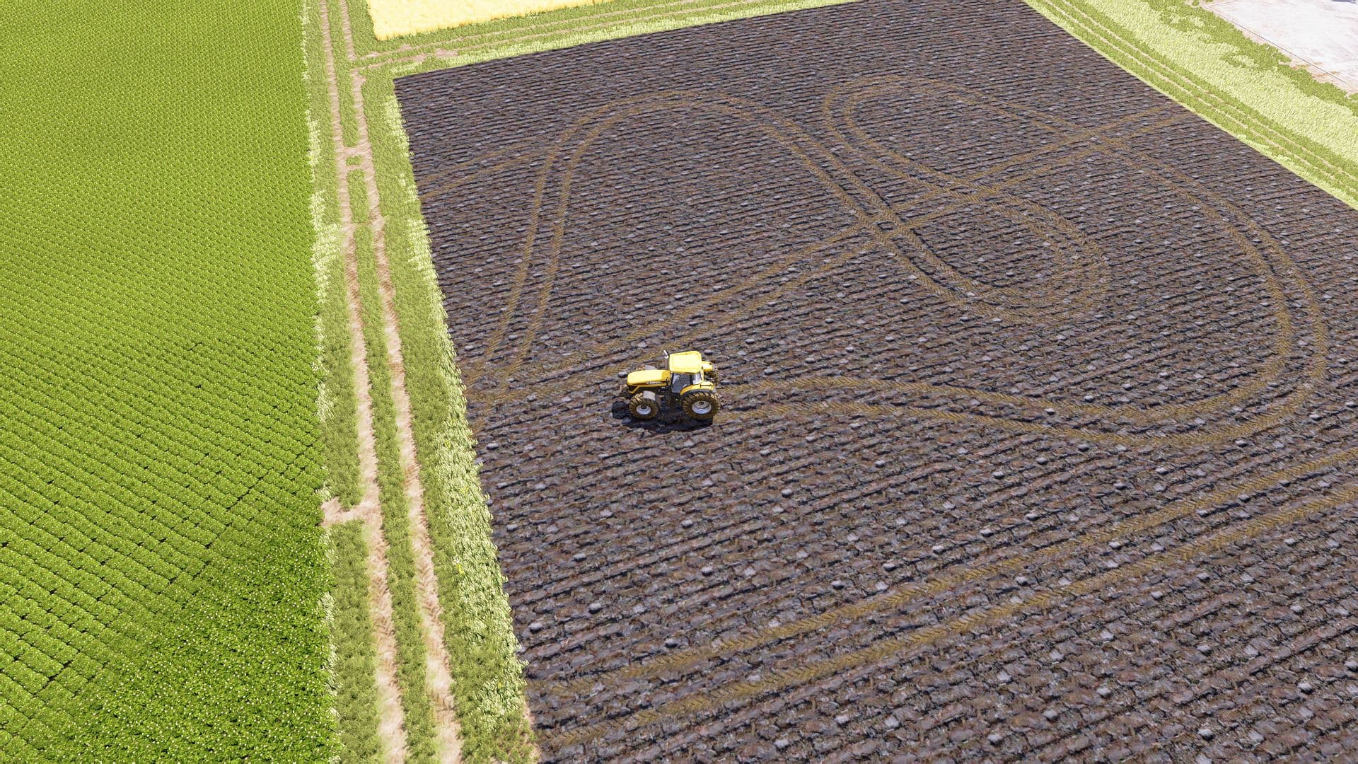 Persistent Tire Tracks
