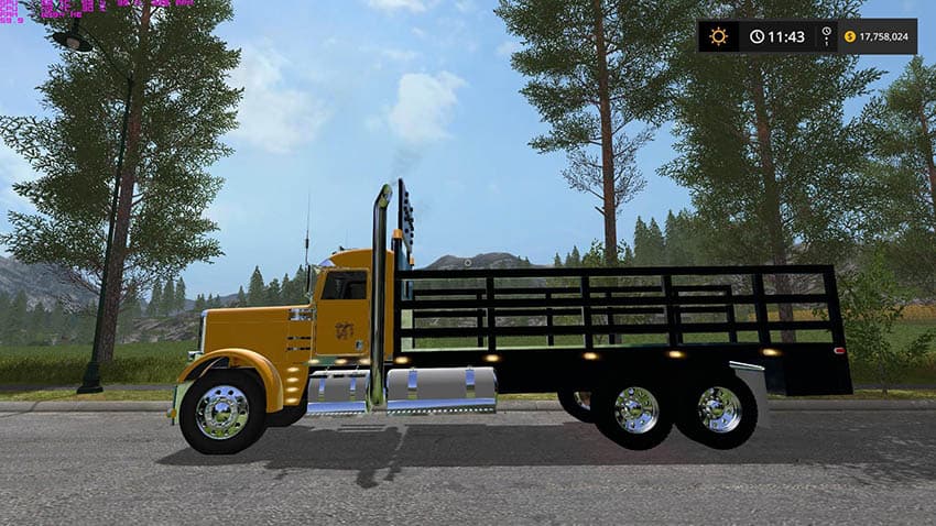 Peterbilt NYS DOT 388 Stake Bed