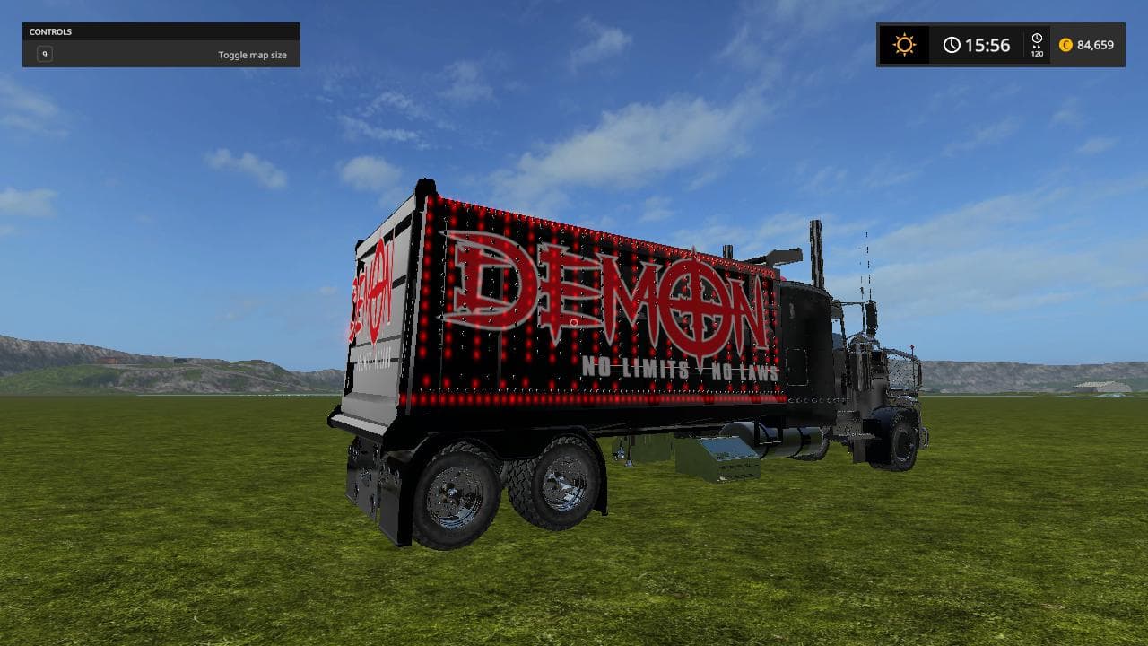 Peterbilt dump demon