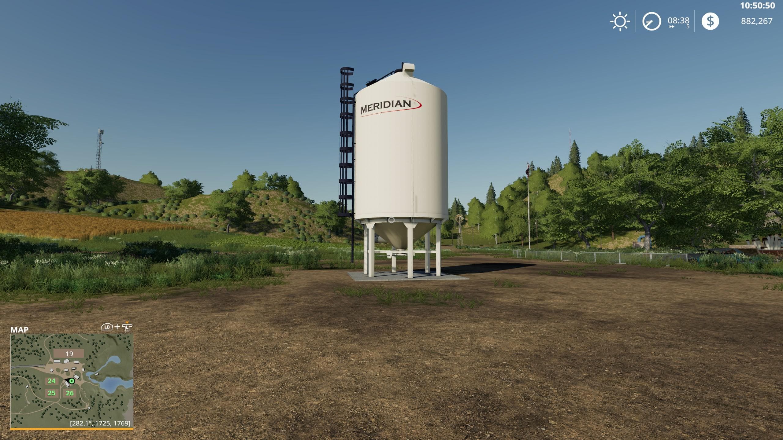 Placeable Meridian Seed Fill Station