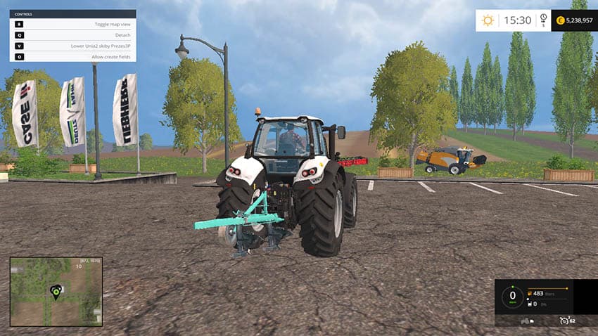 Plug Unia 2 skibowy rama od 3