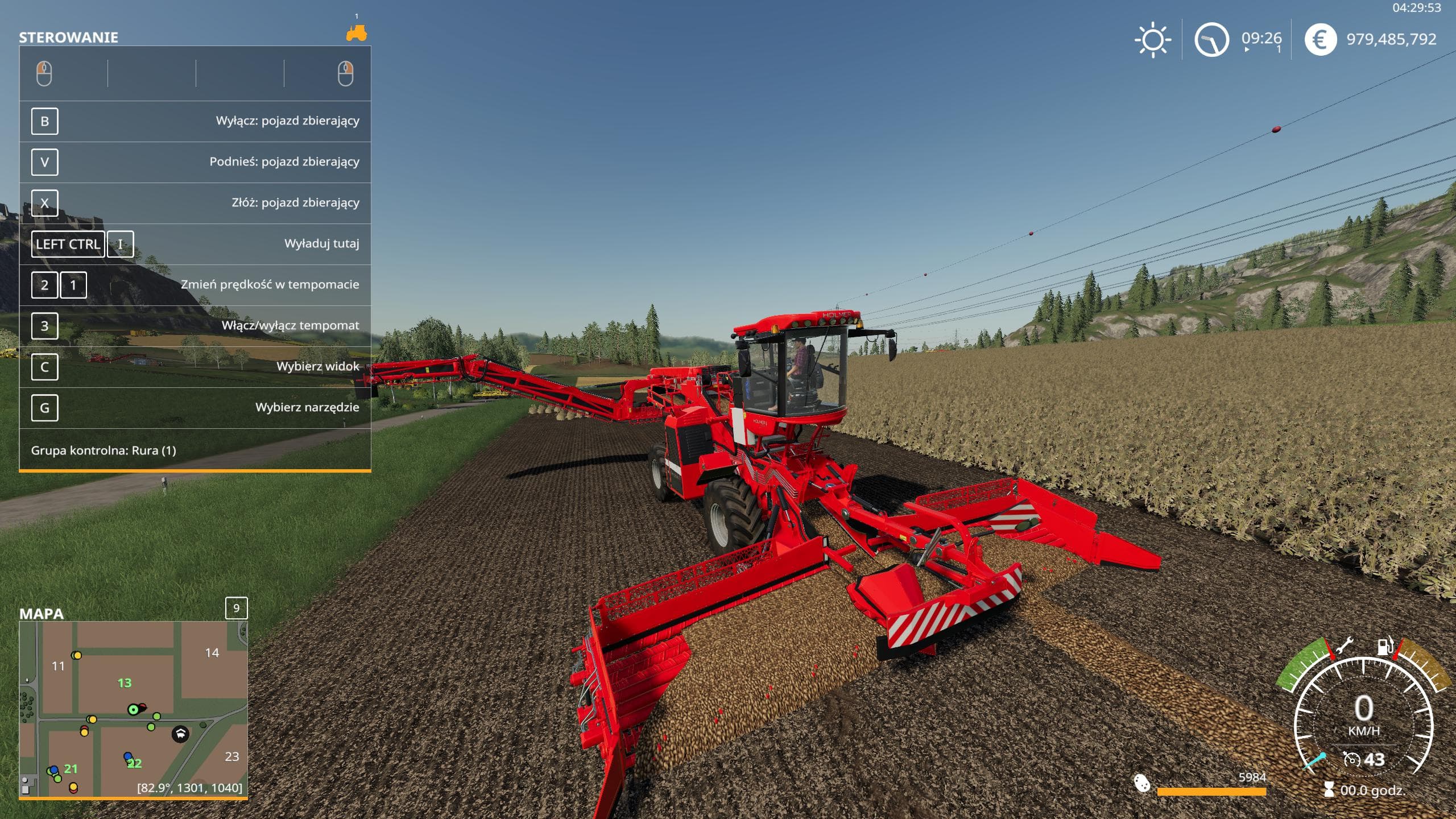 Potato Grass Hay Straw Pickers by Bona