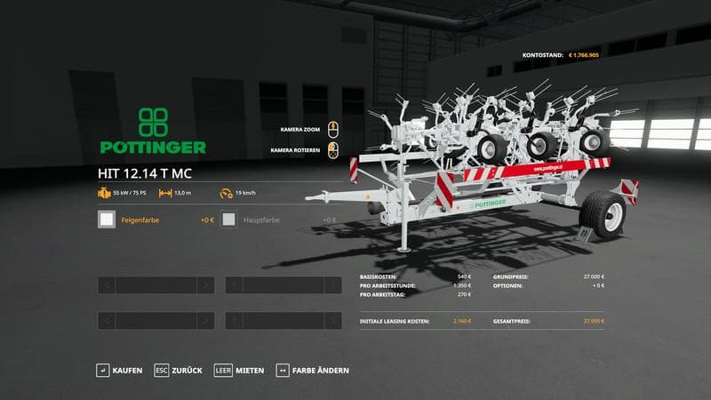 Pottinger Hit1214T - MultiColor