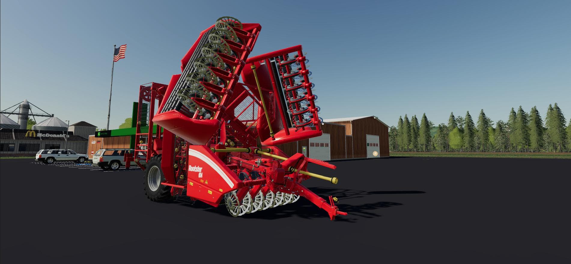 ROOSTER 18 ROW SUGAR BEET HARVESTER