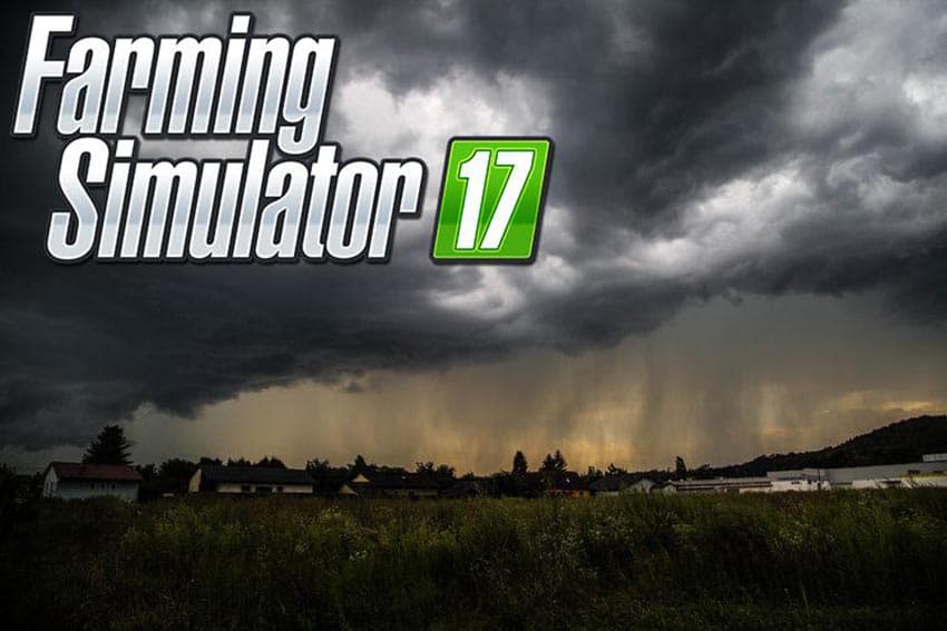 Real sounds of storm and rainfall