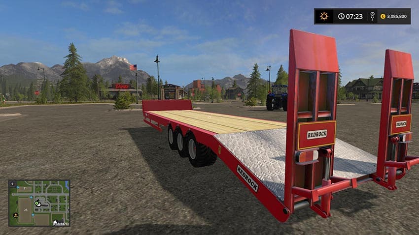Redrock bale trailer