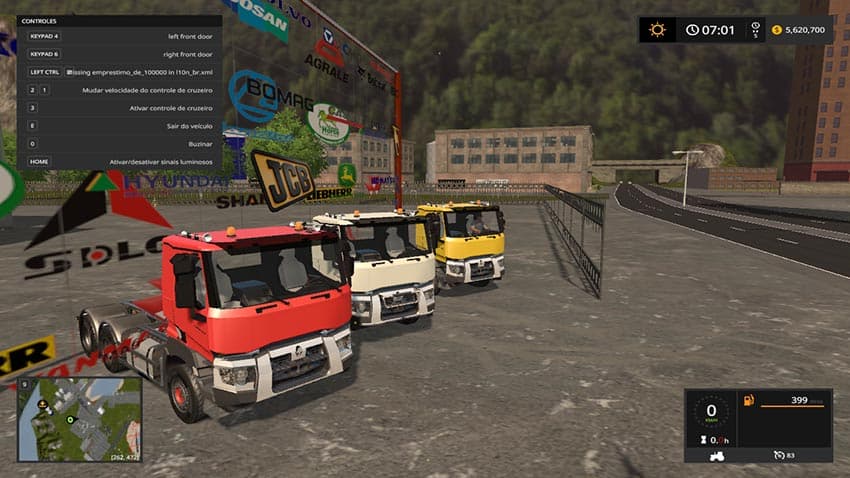 Renault T440 2017-2018 4x6