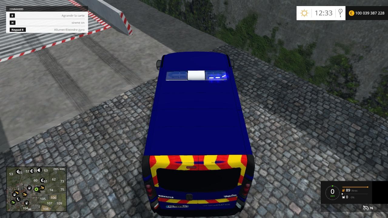 Renault Trafic Gendarmerie By CYRIL854