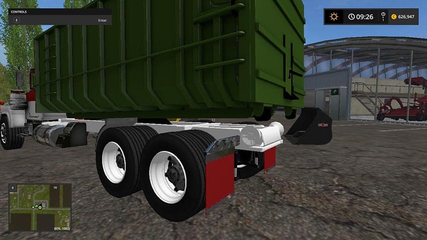 Roll-off container