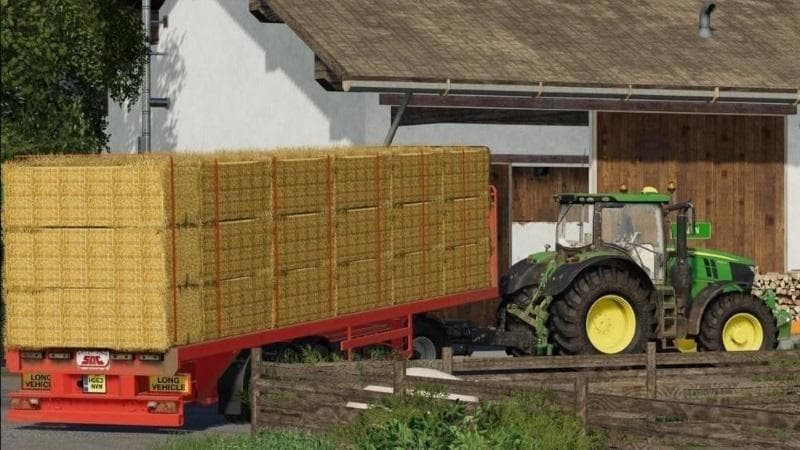 SDC Flatbed Trailer with Autoloads