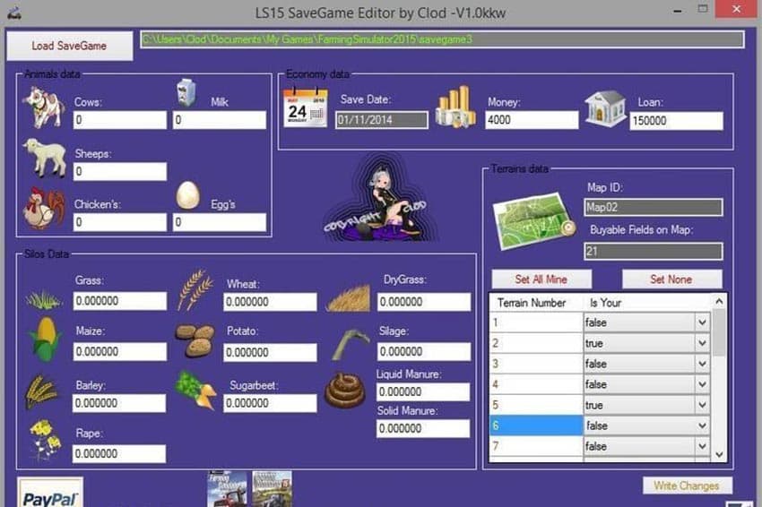 Save Game Editor Farming Simulator 2015