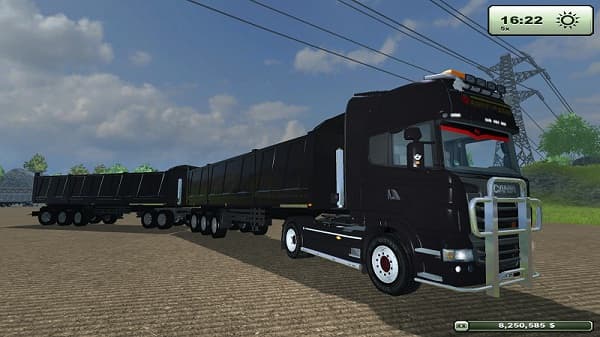 Scania AGRO black Premium