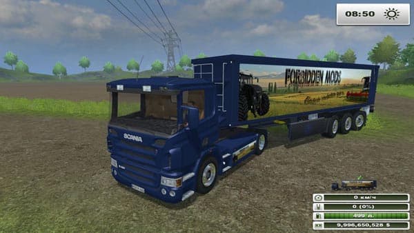 Scania R420 & Kroeger SRB 35 Forbidden