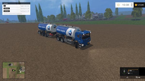 Scania Tanker & Trailer