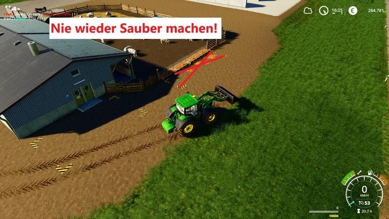 Schweinestalle CleanMax