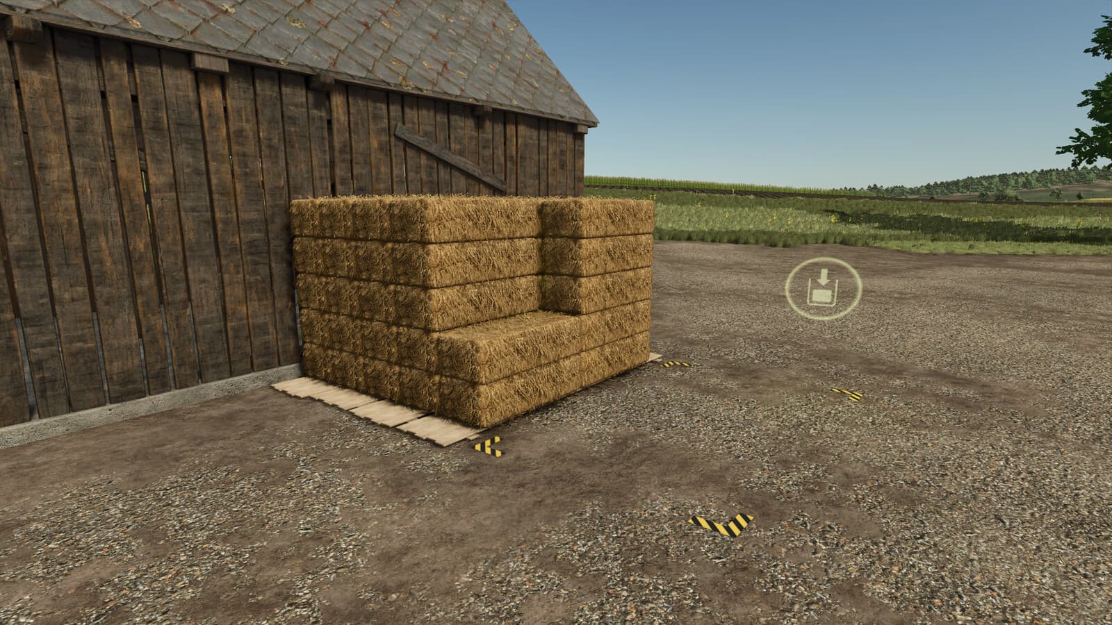 Small HD Bale Storage