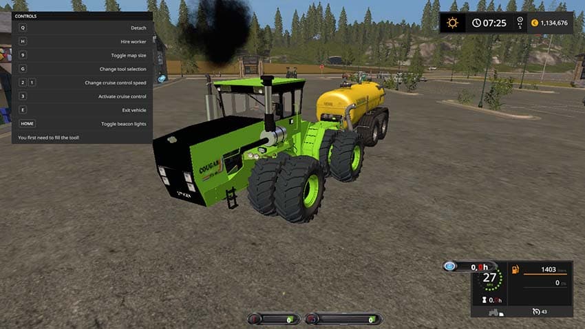 Steiger Cougar III PTA 280