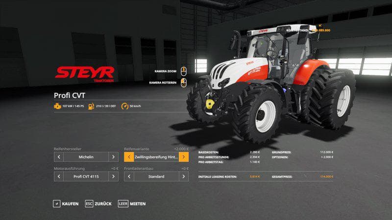 Steyr Profi CVT